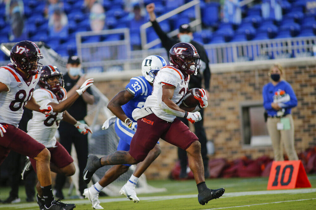 8. Khalil Herbert (Sr., Virginia Tech, 5-8, 210)